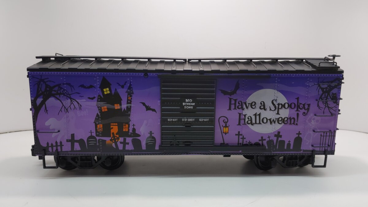 USA Trains R19120 G Spooky Halloween Boxcar