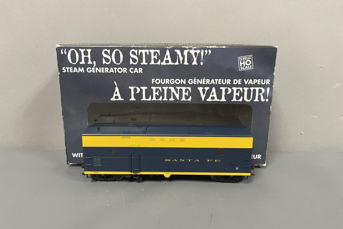 Rapido Trains 107151 HO Santa Fe Steam Generator Car #9000