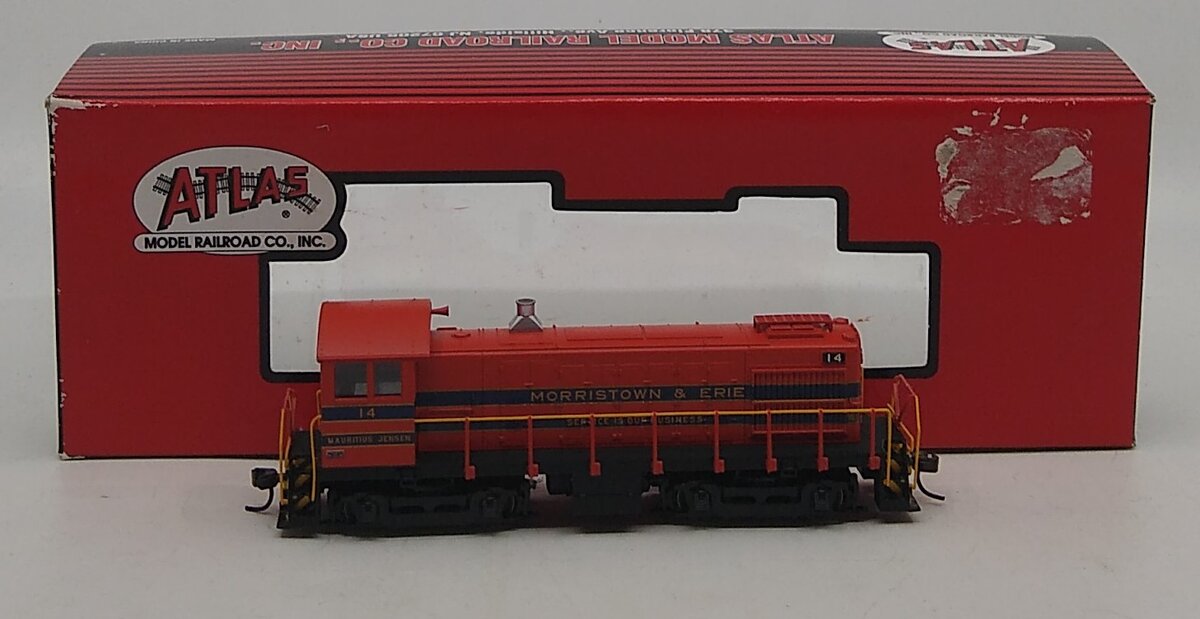 Atlas 10000049 HO S-4 Morristown & Erie Diesel Locomotive # 14