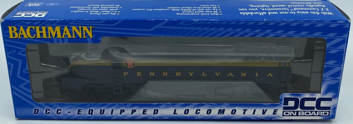 Bachmann 61802 HO Pennsylvania RR RF16 A-Unit Sharknose Diesel Locomotive w/ DCC