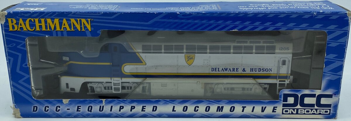 Bachmann 61801 HO D&H Baldwin RF-16 Sharknose Diesel Engine #1205 w/DCC