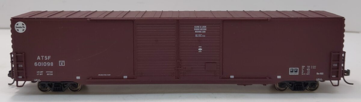 Walthers 932-3588 HO ATSF Pullman 60' Standard Double Door Auto Box Car #601098