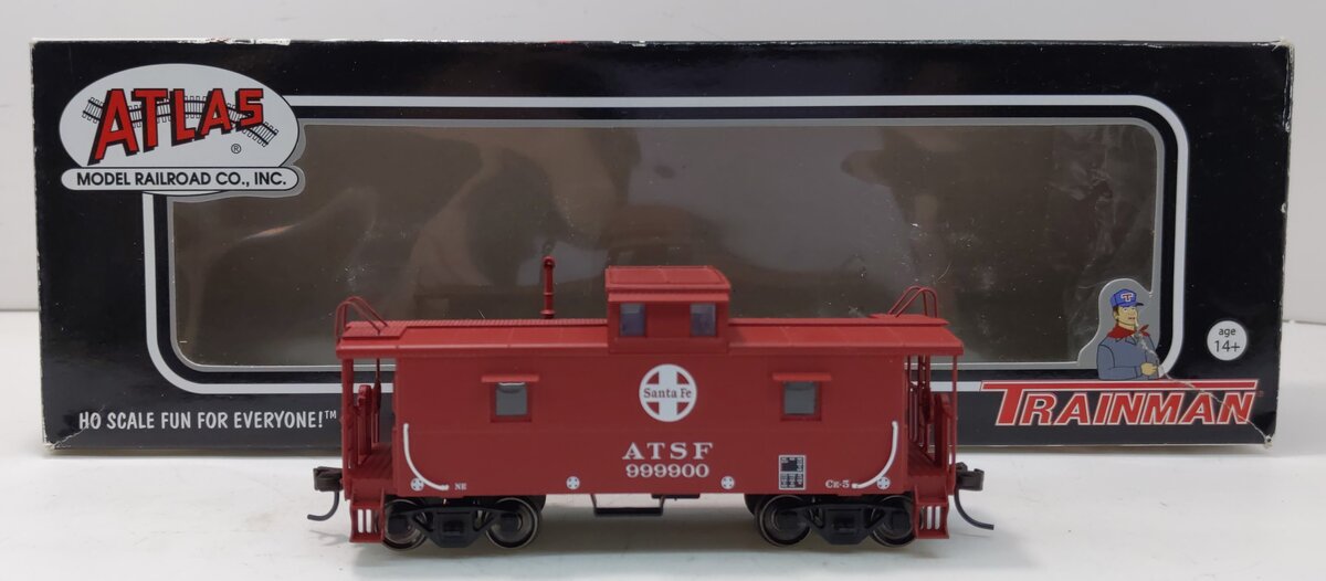 Atlas 20003013 HO Santa Fe C&O-Style Steel Center-Cupola Caboose #999900