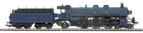 MTH 80-3215-1 HO KBayStsB 3/6 Express Steam Locomotive w/Proto-Sound 3.0 #3632