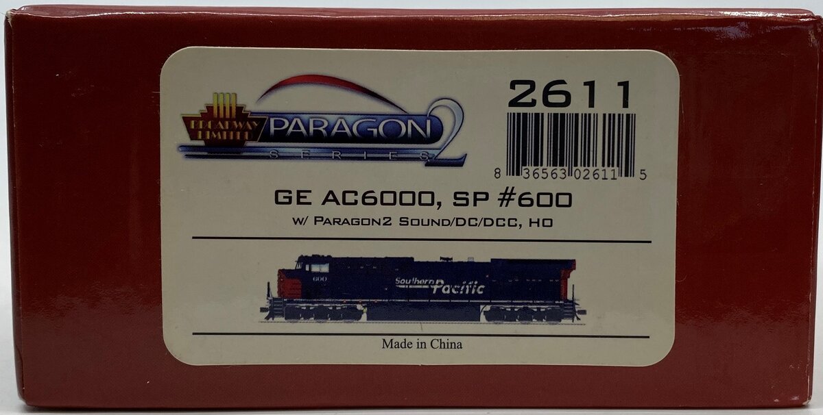 Broadway Limited 2611 HO SP GE AC6000CW Paragon2™ Diesel Locomotive #600