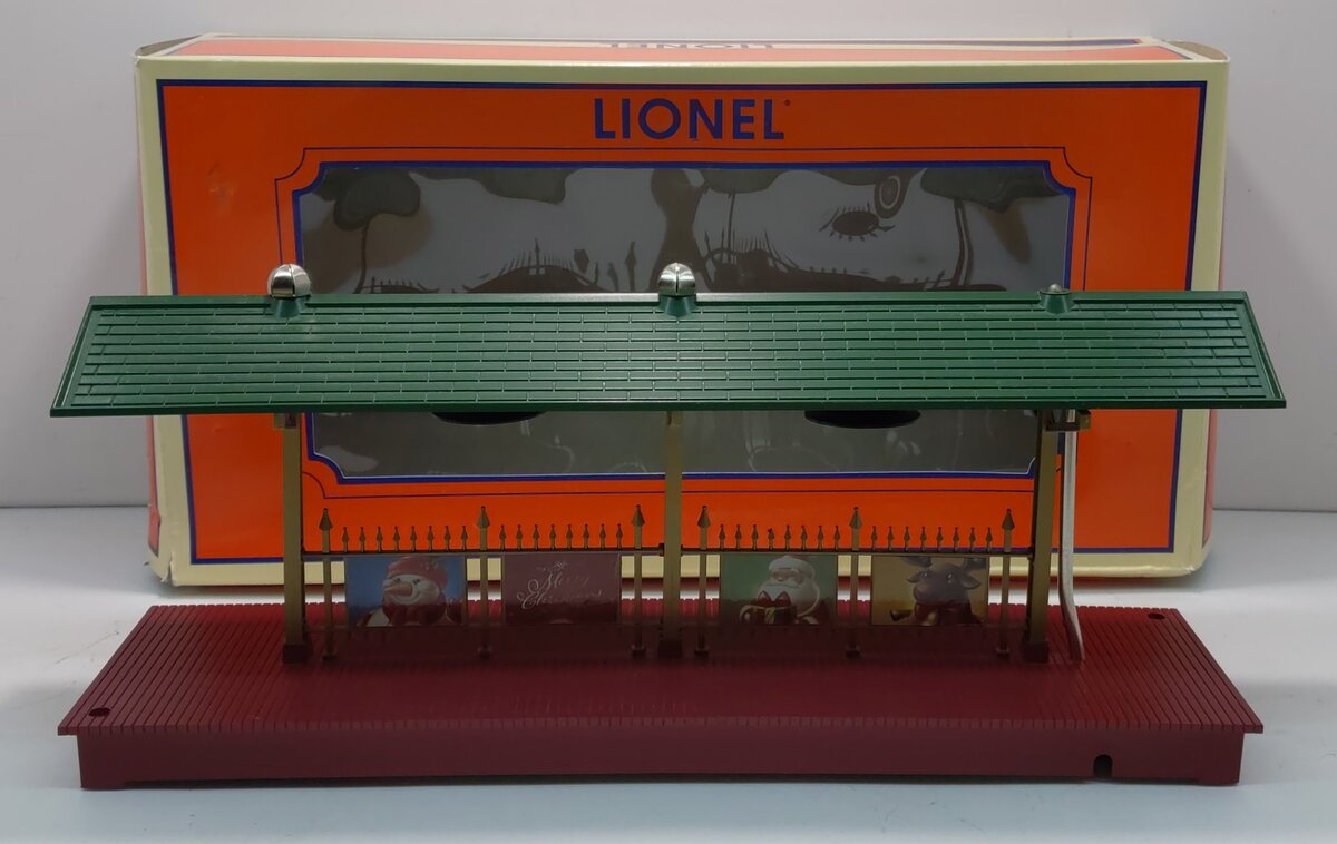 Lionel 6-84372 O Christmas Station Platform