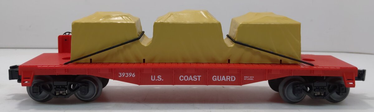 Lionel 6-39396 O Scale US Coast Guard Flatcar w/Load