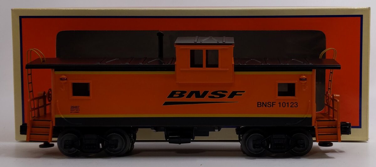 Lionel 6-26487 O Gauge BNSF Extended Vision Caboose #10123