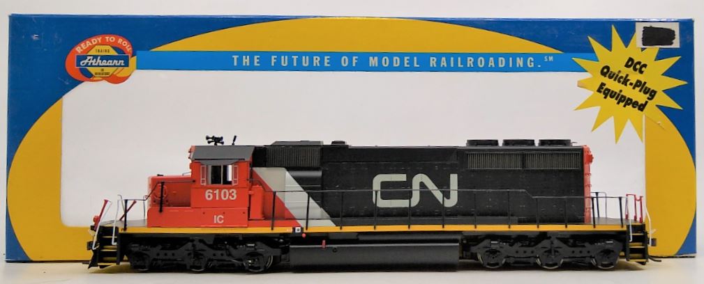 Athearn 95270 HO Canadian National SD40-2 Powered Diesel Locomotive #6103