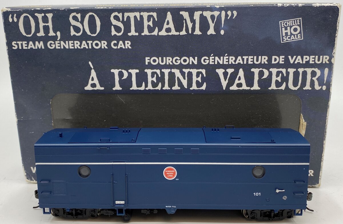 Rapido Trains 107136 HO Missouri Pacific Steam Generator Car #101 (Jenks Blue)