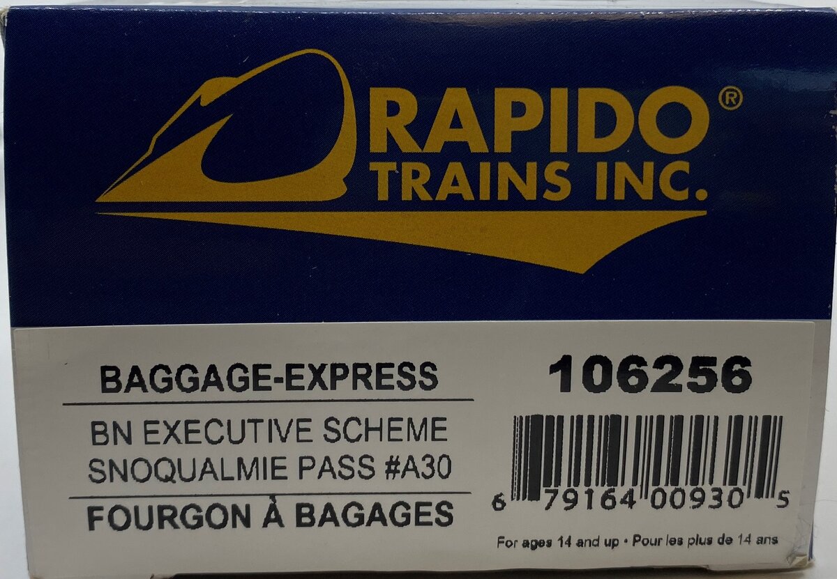 Rapido Trains 106256 HO Burlington Northern 