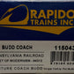 Rapido Trains 115043 HO Pennsylvania Railroad Budd 60-Seat Coach #4012
