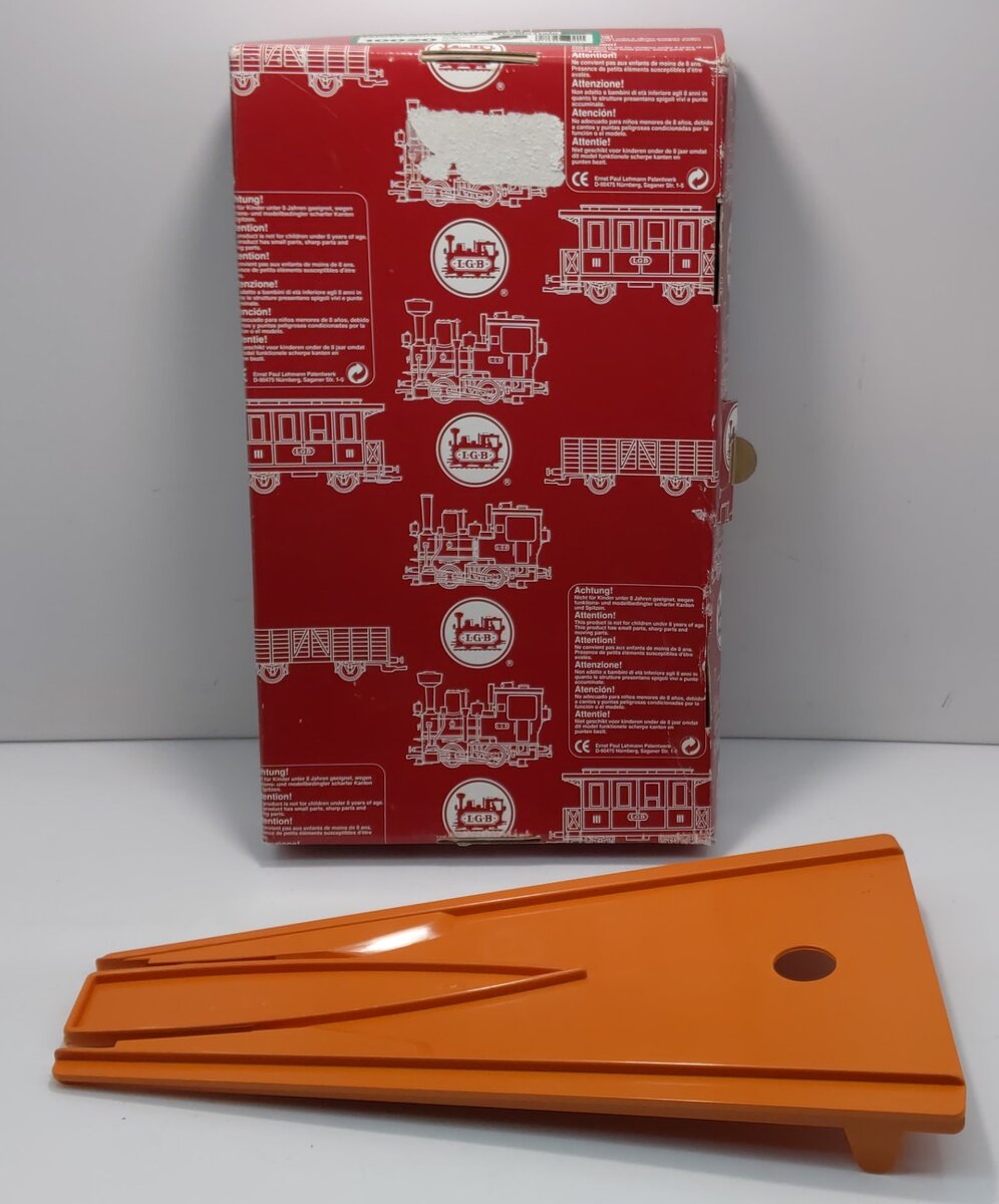 LGB 10020/1020 G Orange Train Car Rerailer Ramp