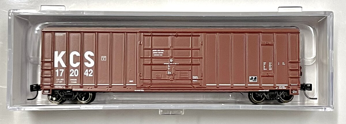 Athearn 2124 N Kansas City Southern 50' FMC Superior Plug Door Boxcar #172042