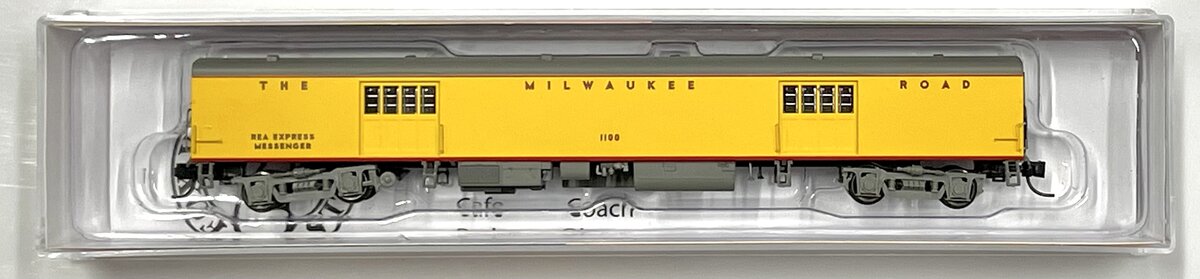 Fox Valley Models 40085 N Scale Milwaukee Road REA Express Messenger Car #1100