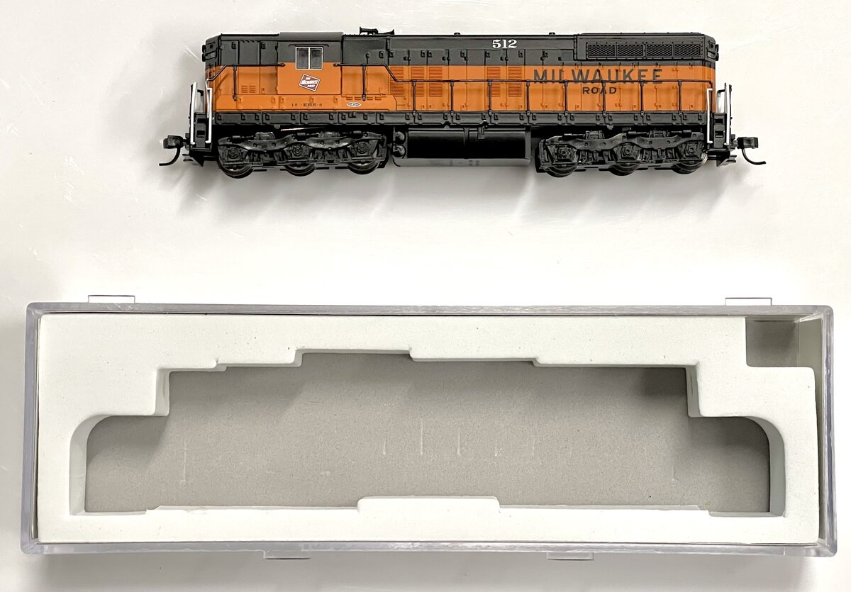 Atlas 40003682 N Milwaukee Road SD-7 Diesel Locomotive with DCC #512