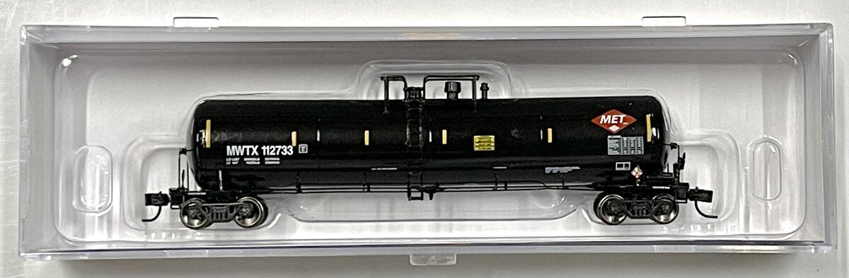 Athearn 17023 N Scale MWTX 30,000 Gallon Ethanol Tank Car #112733
