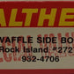 Walthers 932-4706 HO Rock Island 50' Waffle Side Box Car Random Road # Kit