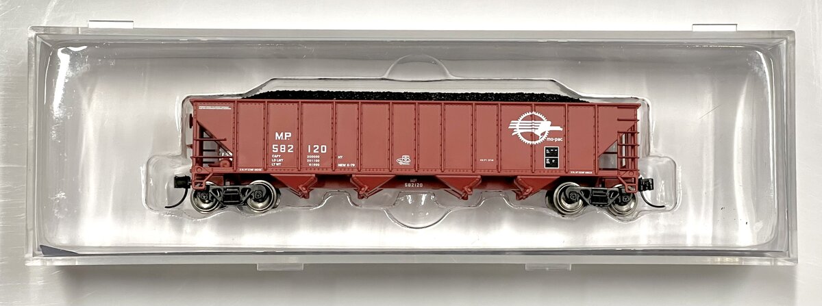 Trainworx Inc 2403-46 N Scale Missouri Pacific Eagle Quad Hopper #582120