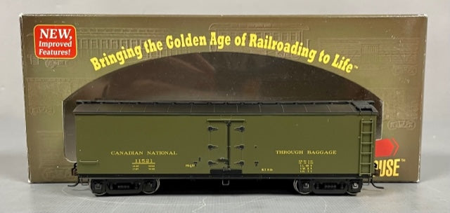 Roundhouse 84643 HO Scale Canadian National 40' Wood Milk Car #11521