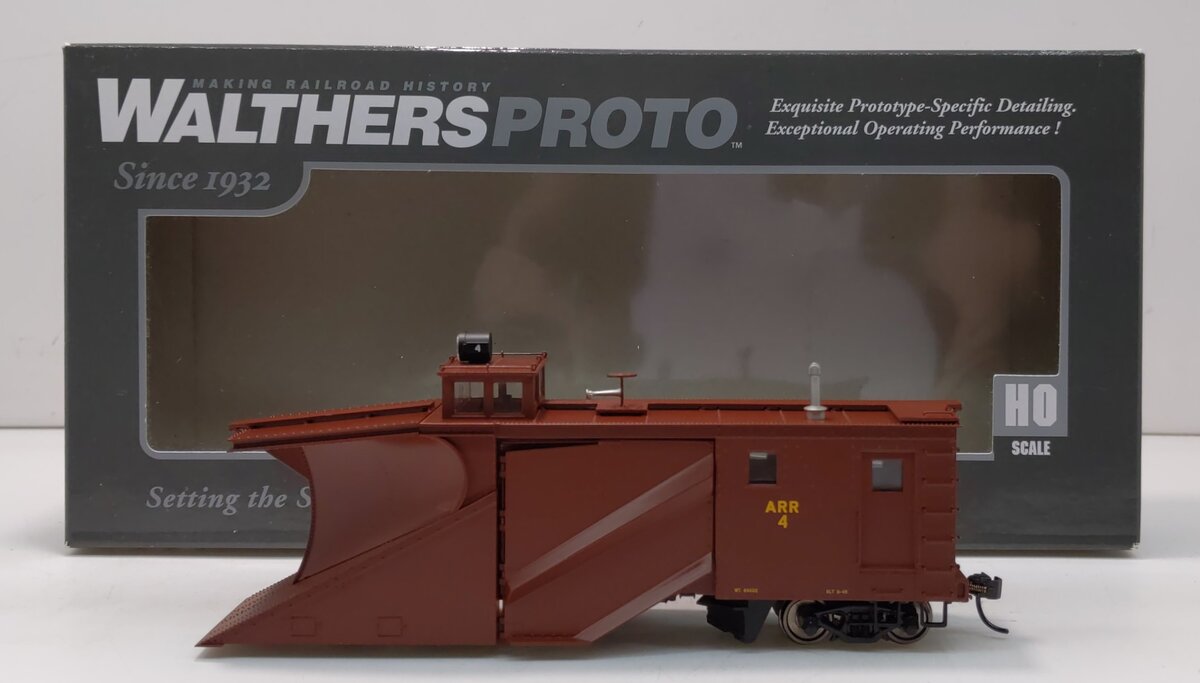 Walthers 920-110013 HO Alaska Railroad Russell Snowplow #4