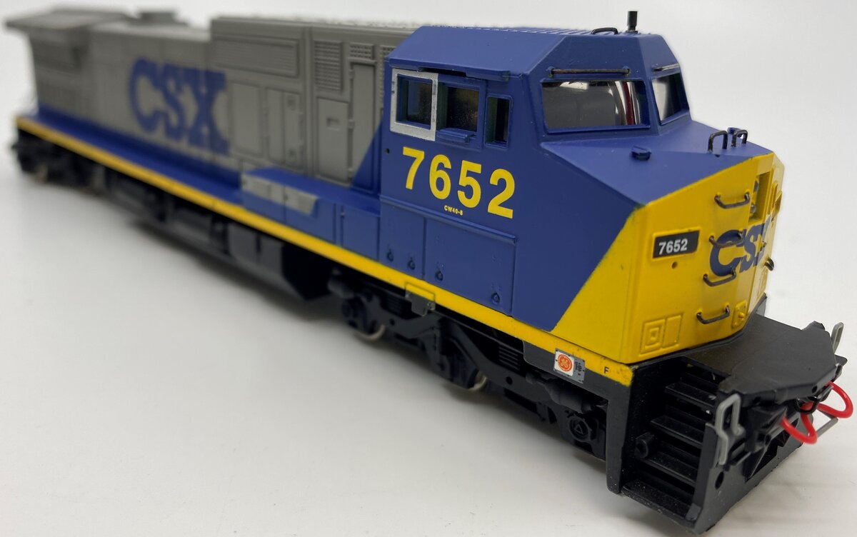 Bachmann 86011 HO Scale CSX GE Dash 8-40CW Wide Cab Diesel Locomoitve #7652