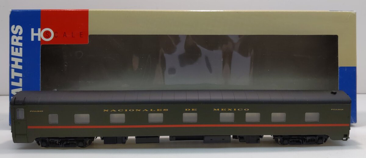 Walthers 932-16706 HO Nacionales de Mexico Pullman-Standard 4-4-2 Sleeper Car