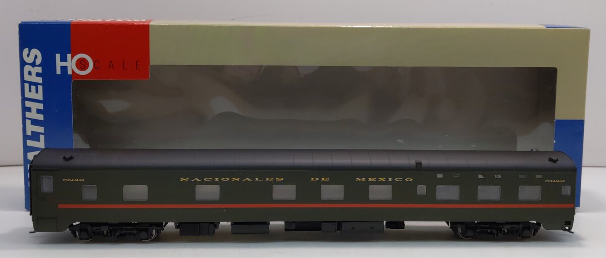 Walthers 932-16725 HO Nacionales de Mexico PS 4-4-2 Sleeper Car