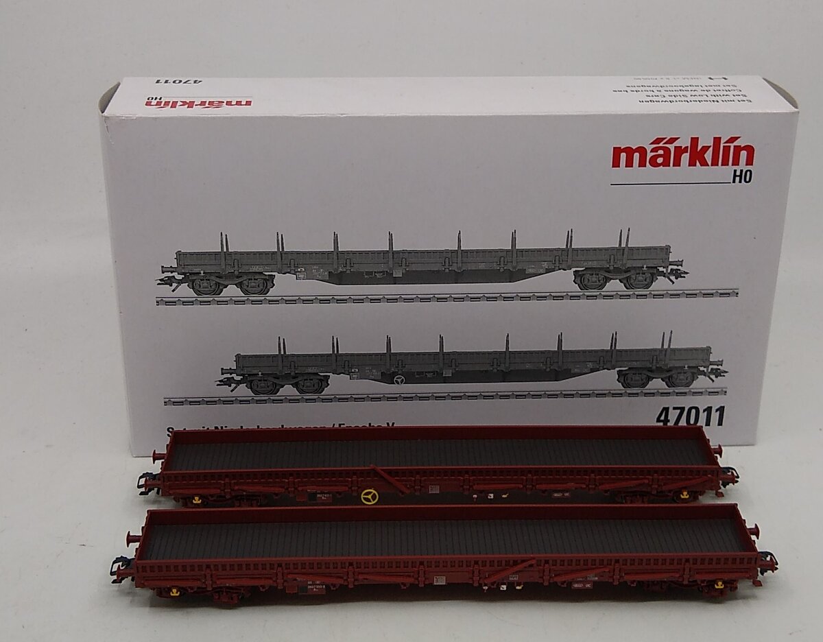 Marklin 47011 NMBS/SNCB Low Side 2-Car Set