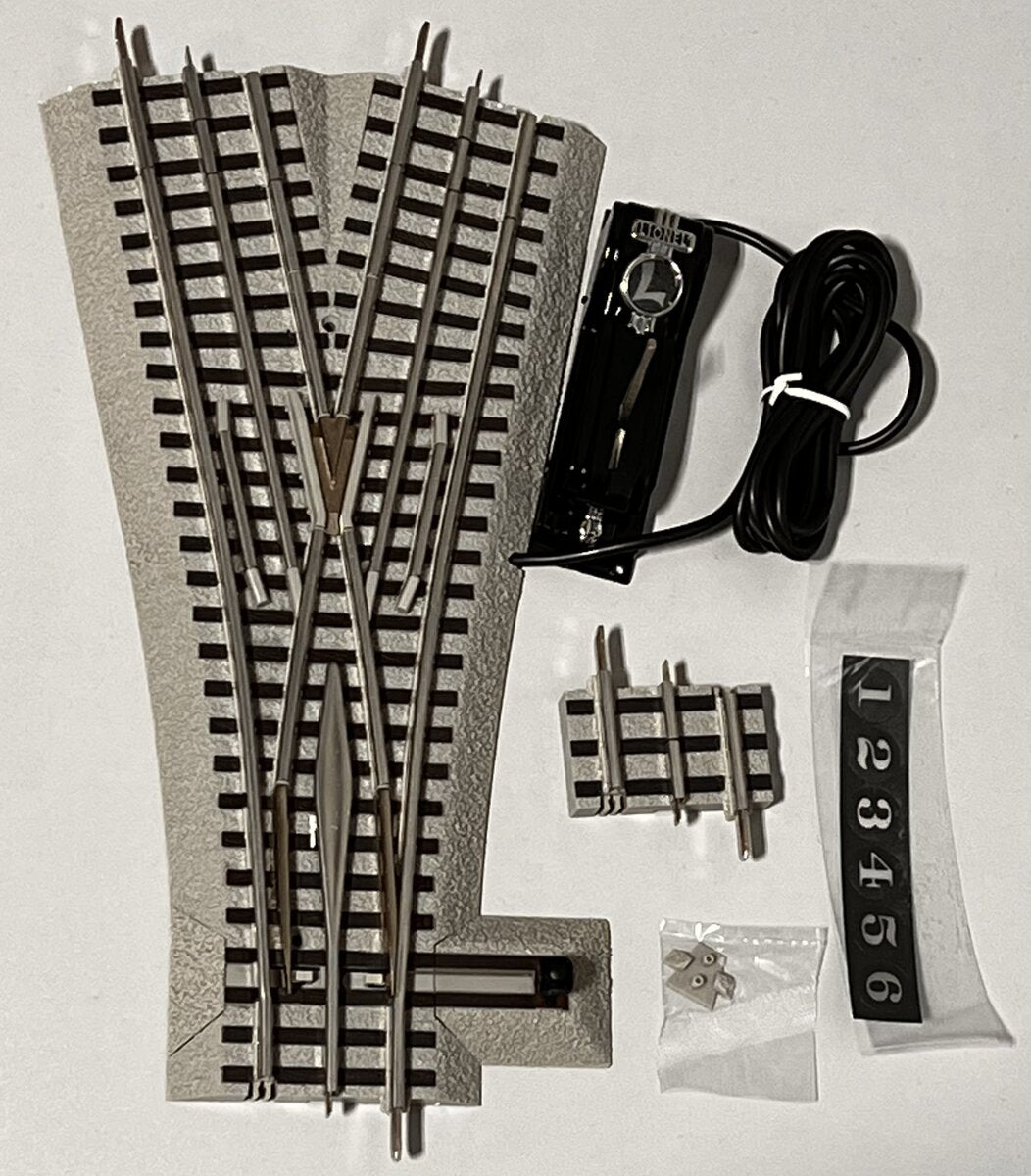 Lionel 6-12047 O-72 Remote-Control FasTrack Wye Switch Turnout