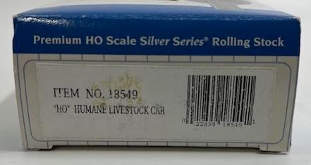 Bachmann 18549 HO Scale 50' Humane Livestock Car