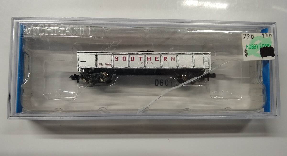 Bachmann 73654 Southern 40' Gondola