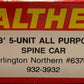Walthers 932-3932 HO Burlington Northern Spine Car Kit #637555