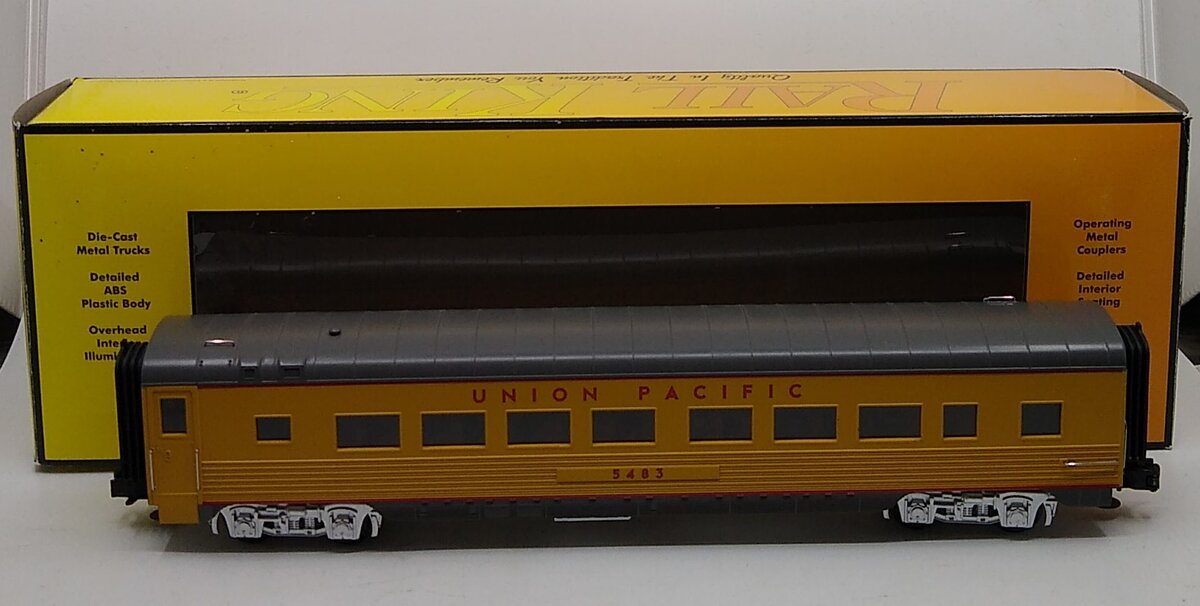 MTH 30-68006 O Union Pacific 60' Streamlined Coach Car #5483