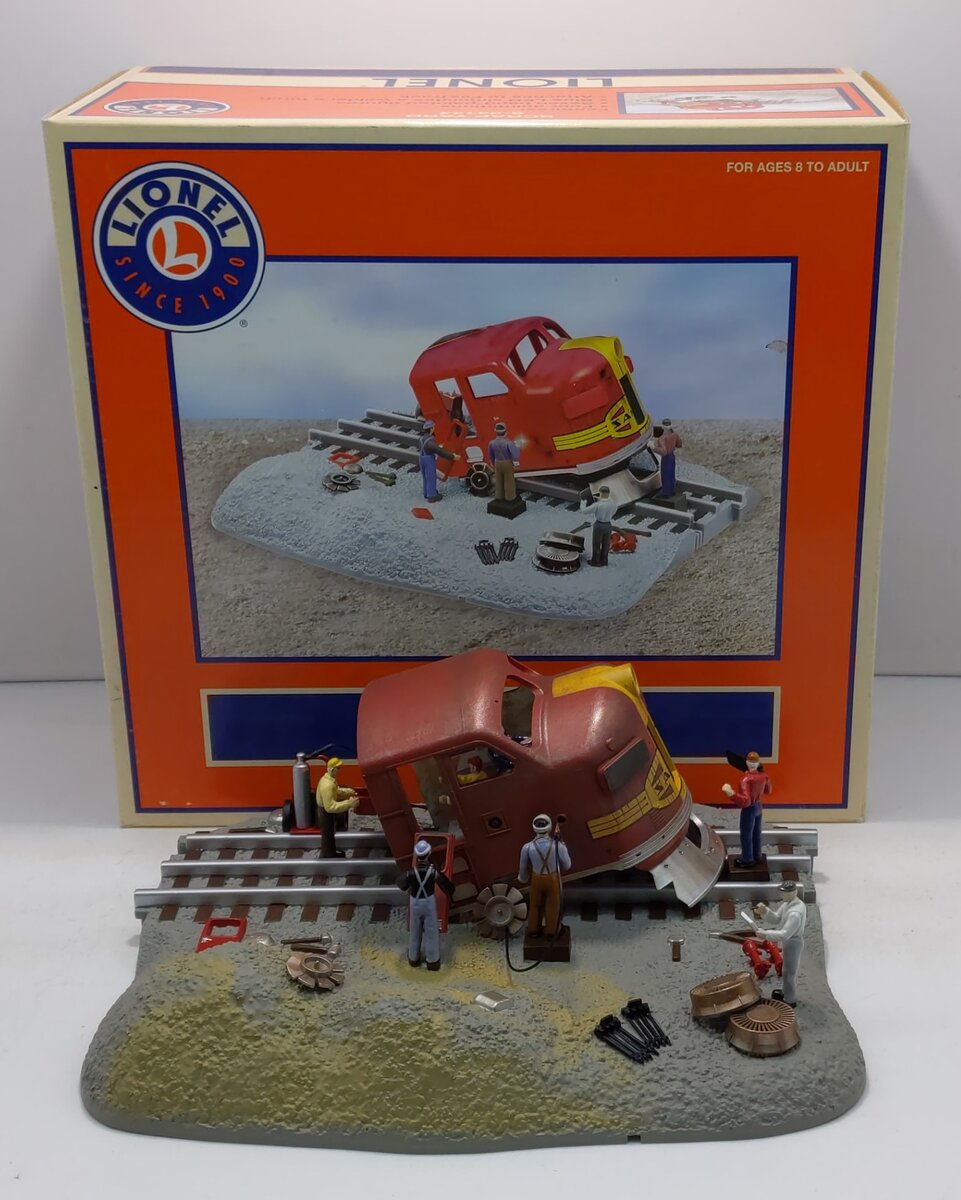 Lionel 6-34144 O Gauge Santa Fe Scrap Yard