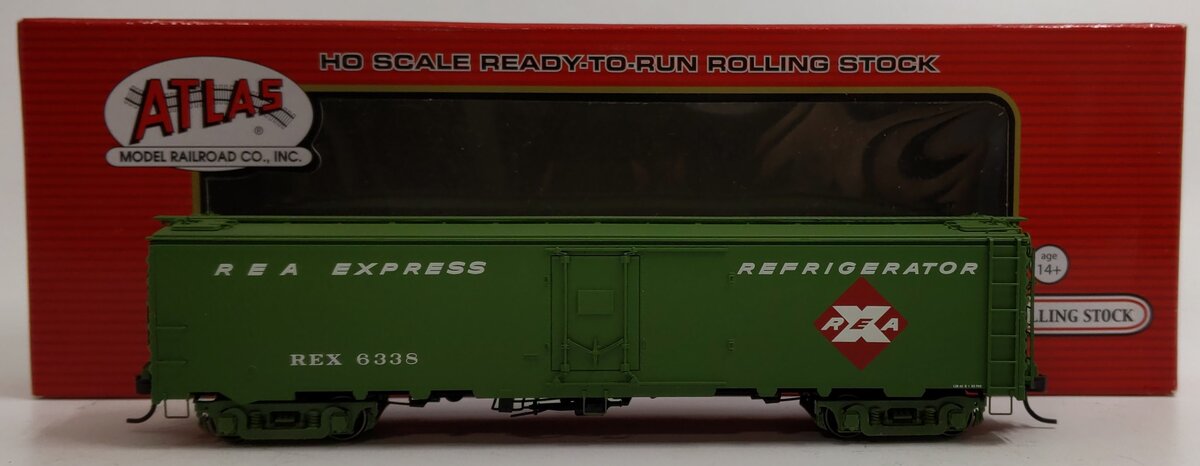 Atlas 20001970 HO Scale Railway Express Agency Express Reefer #6338