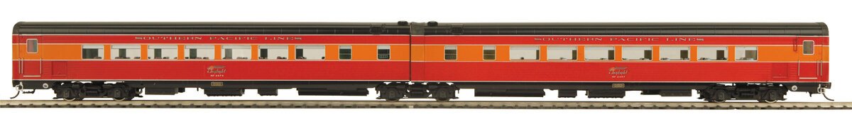 MTH 80-60011 HO SP Articulated Chair/Chair Passenger Car Set (Set of 2)