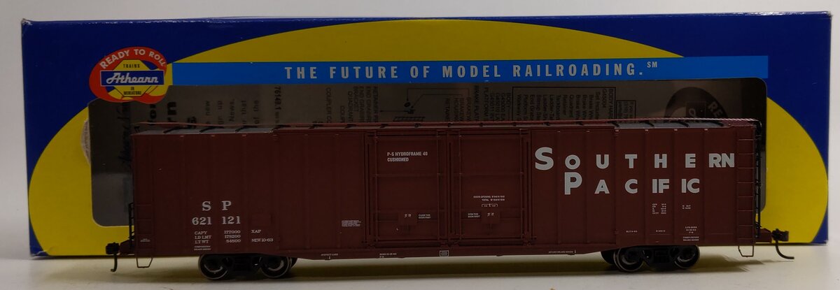 Athearn 89222 HO Scale Southern Pacific 60' PS Auto Parts Boxcar #621121