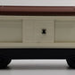 MTH 11-70027 O Gauge Tinplate 2814 White & Brown Boxcar