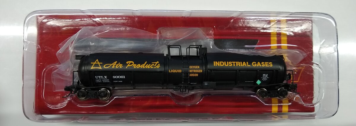 Broadway Limited 3728 N AirPro Cryogenic Tank Car #80061