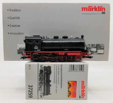 Marklin 37259 HO Steam Fireless 0-8-0 Switcher 3-Rail Digital & Sound Equipped