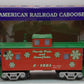 RMT CAB501 Christmas Lighted Caboose w/ Marker Lights & Figure