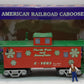 RMT CAB501 Christmas Lighted Caboose w/ Marker Lights & Figure