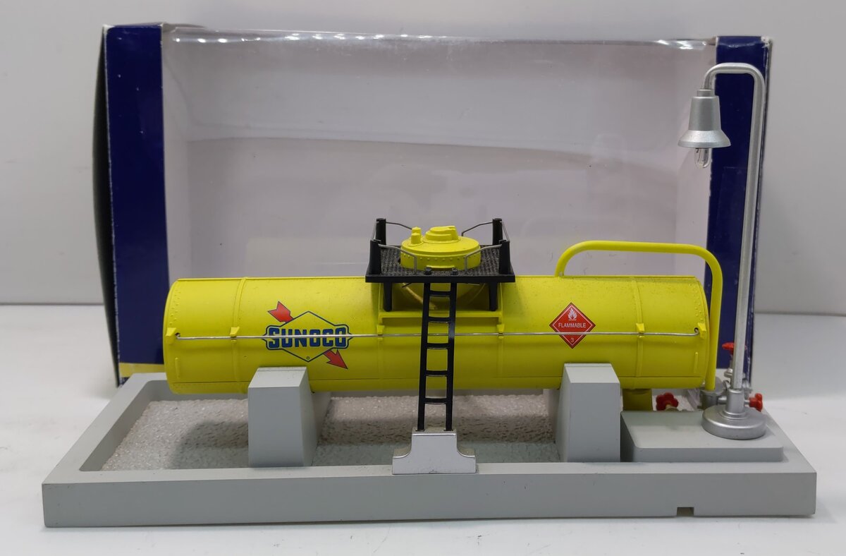 American Flyer 6-49860 S Scale Sunoco Oil Storage Tank w/Light