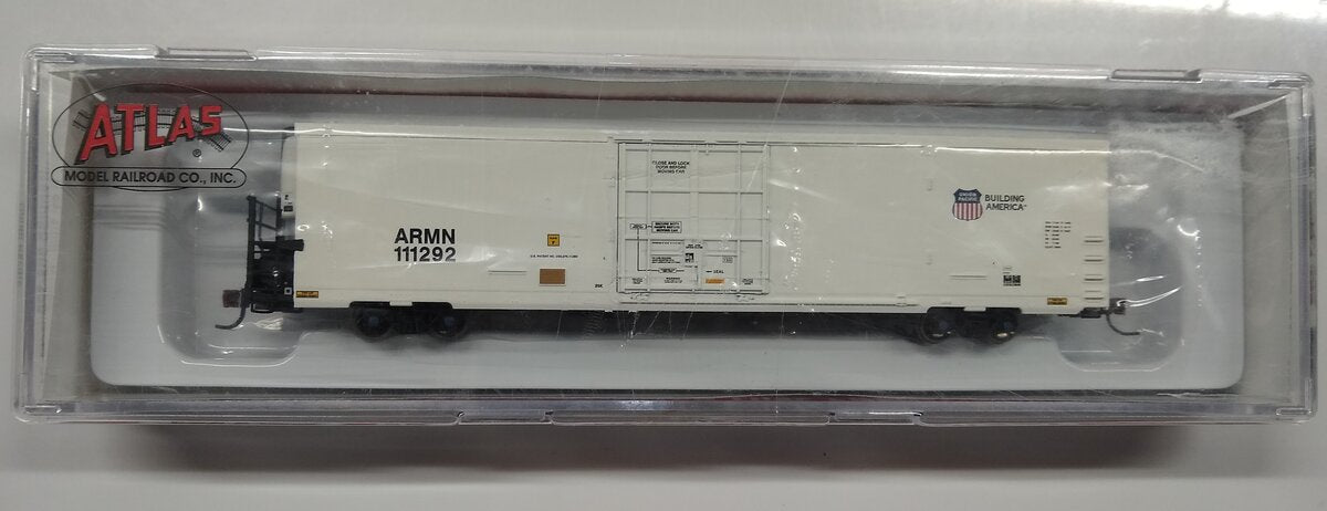 Atlas 50003379 N Union Pacific 64' Trinity Reefer (White/Black) #111292