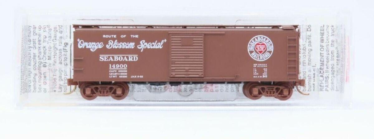 Micro-Trains 12000230 N Scale Seaboard Air Line 40' USRA Boxcar #14900