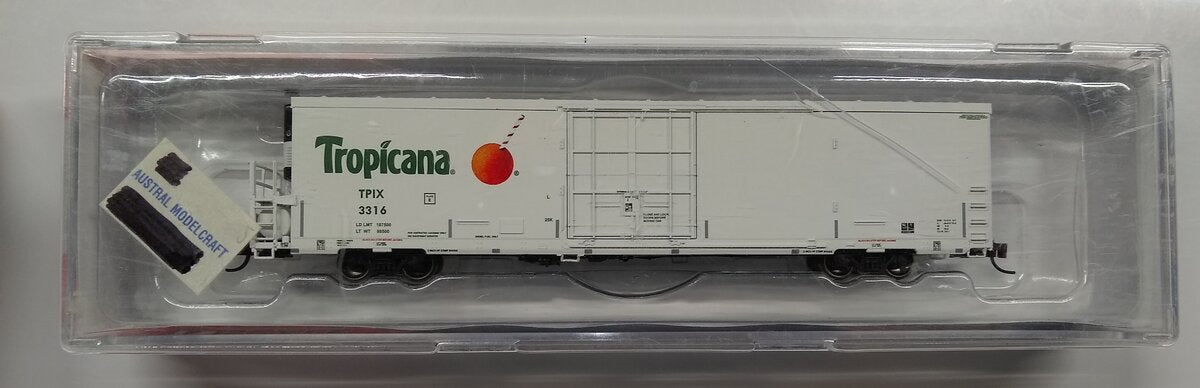 BLMA Models 15722 N Tropicana TPIX 64' Reefer #3316