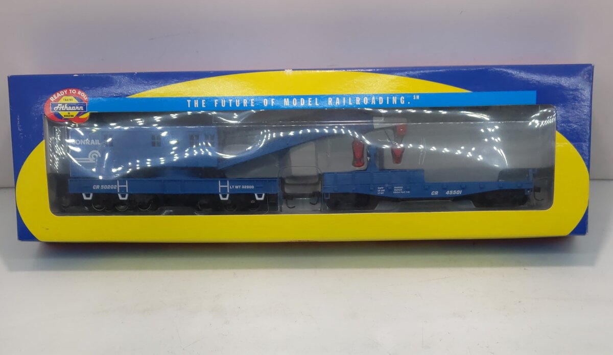 Athearn 7530 HO Conrail 250Ton Crane with Tender