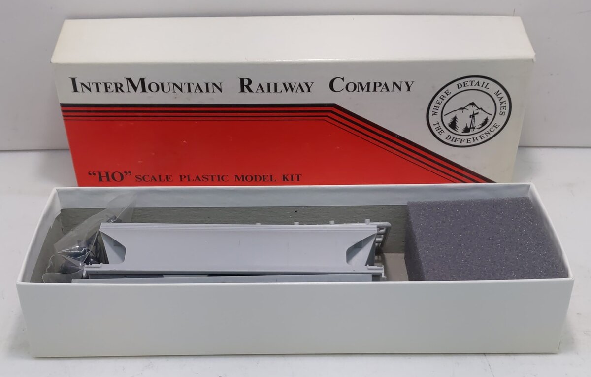 InterMountain 41599 HO Undecorated ACF Center Flow 2-Bay Covered Hopper Kit