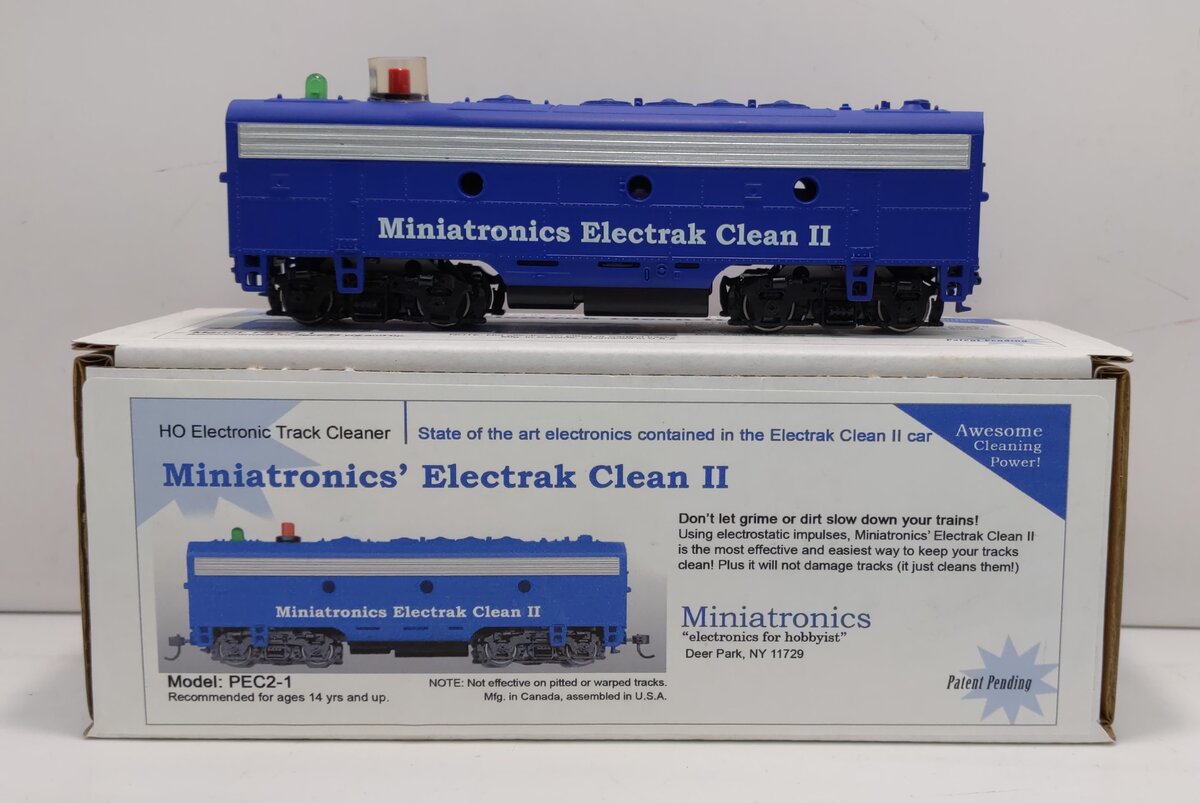 Miniatronics PEC-21 Electrak Track Cleaning Car (262334)